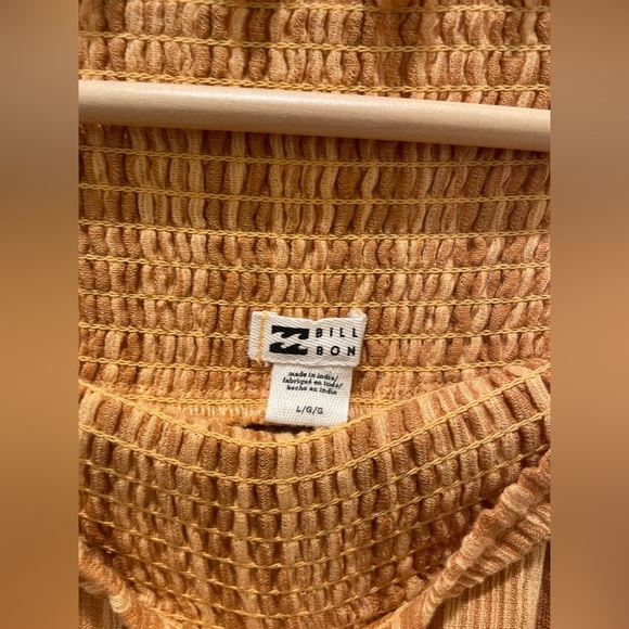 BILLABONG NEW WAVES 2 WIDE LEG PANTS IN PEACHPUNCH - Picture 7 of 7